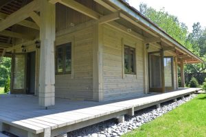 Koka māja brīvdienām