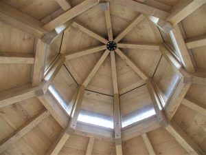 lapene jumta konstrukcija