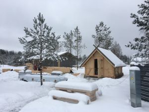 šķūnis būvniecība