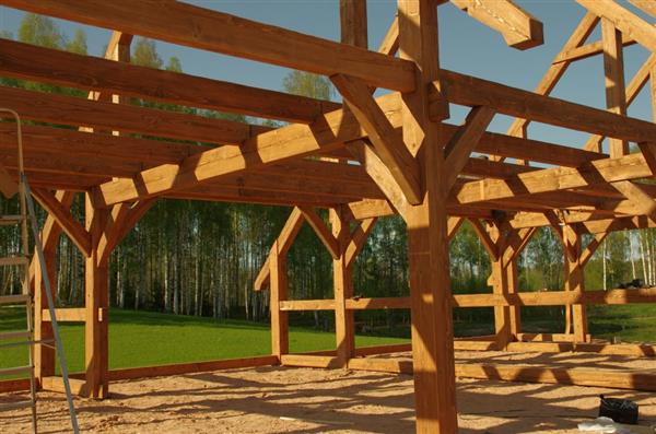 karkasa konstrukcija timber frame