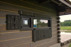 guļbūves logs slēģi