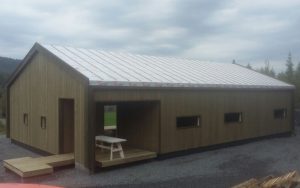 timber frame house in Norge