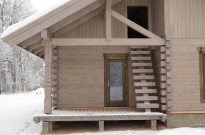 guļbūves ārējās kāpnes